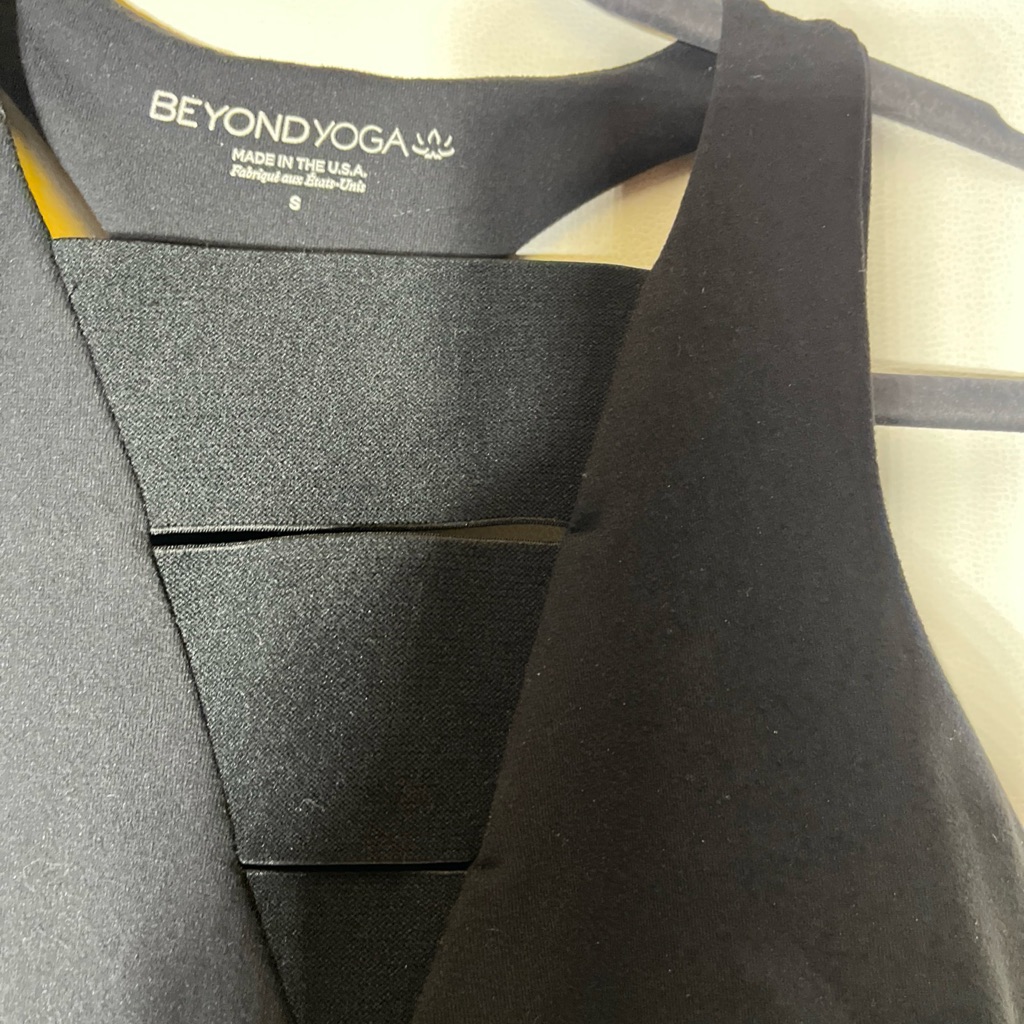 Beyond Yoga Black Sleeveless Top